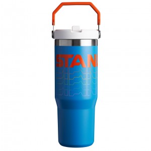 Stanley The Reverb IceFlow™ Flip Straw Tumbler I 30 oz Azur | ASIKU-6980