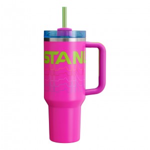 Stanley The Reverb Quencher H2.0 FlowState™ Tumbler | 40 oz Vivid Violet Reverb | YUJTB-1385