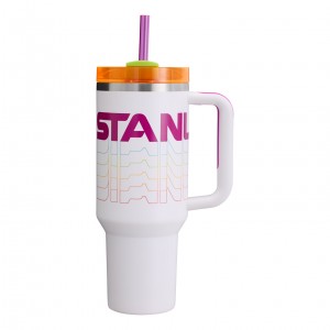 Stanley The Reverb Quencher H2.0 FlowState™ Tumbler | 40 oz Frost Reverb | XHOFM-9728