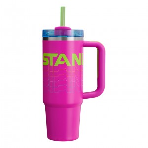 Stanley The Reverb Quencher H2.0 FlowState™ Tumbler | 30 oz Vivid Violet Reverb | YPVCM-4579