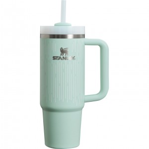 Stanley The Soft Rain Clean Slate Quencher H2.0 FlowState™ Tumbler | 30 OZ Verde Menta | XYUWC-4593