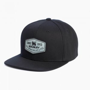 Stanley The Stanley Snapback Cap Negros | BQJHC-1089