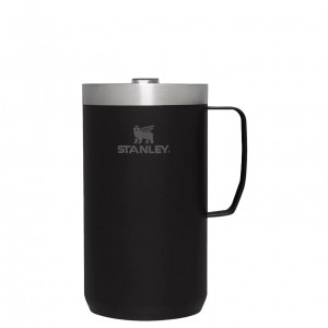 Stanley The Stay-Hot Camp Mug | 24 OZ Negros | FIYEB-5104