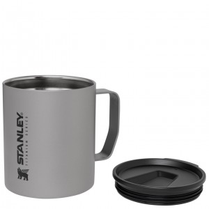 Stanley Titanium Camp Mug | 12 OZ | Insulated Travel Tumbler Sandblasted | JBPKS-5921